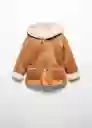 Abrigo Carlo Camel Talla 70 Niños Mango