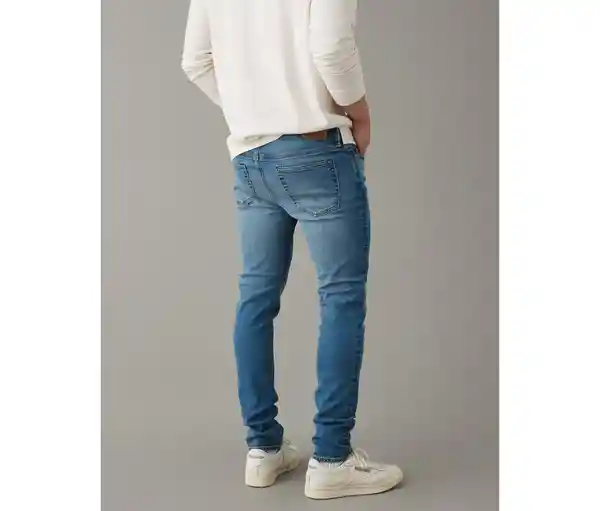 Jean Skinny Hombre Azul Talla 30 x 30 American Eagle