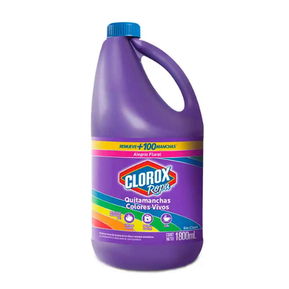 Clorox Blanqueador Ropa Color Alegría Floral 