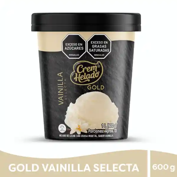 Crem Helado Helado Gold Vainilla Selecta