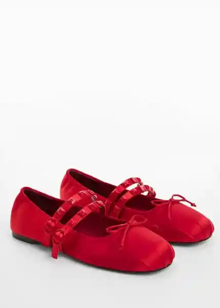 Zapatos Arne Rojo Talla 40 Mujer Mango