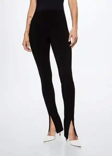 Leggings Alexei3 Negro Talla 18 Mujer Mango