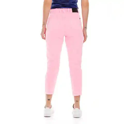 Marithe Francois Girbaud Jean Sammy Baggy Mujer Rosa Talla 8