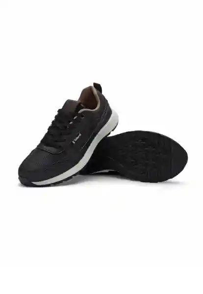 Tenis Hombre Negro Talla 40 1495 Tellenzi