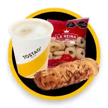 Rosquitas, Palito de Queso y Bebida