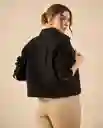 Chaqueta Pozo Negro Ultraoscuro Talla S 422G021 Esprit