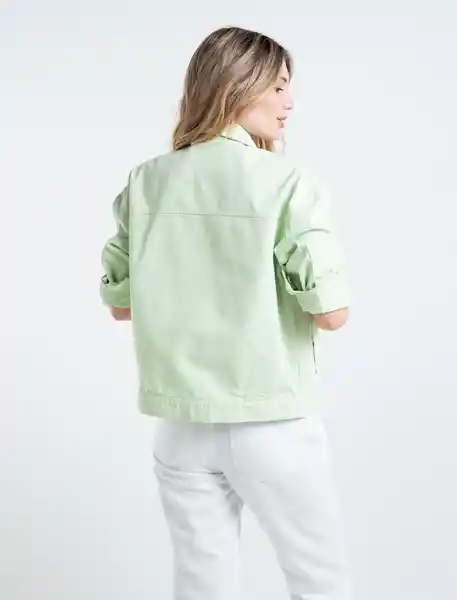 Chaqueta Chirico Mujer Verde Carrizo Claro Talla S Naf Naf