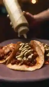 Taco de Chicharron Prensado con Queso