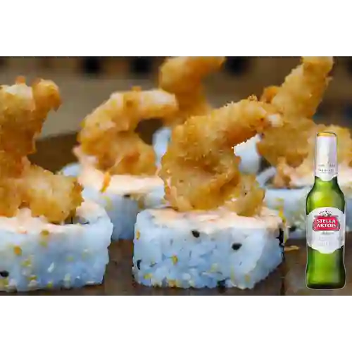 Combo King Roll + Cerveza Stella Artois Bot. 330ml