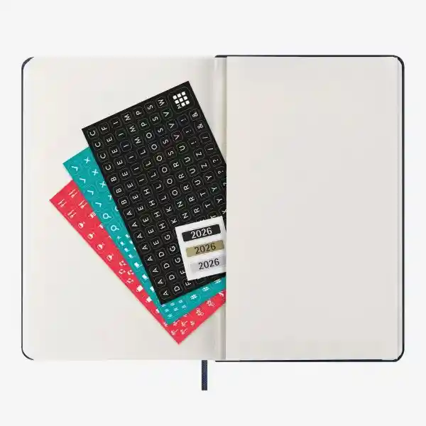 Moleskine Agenda Diaria Azul Grande Sc 2026