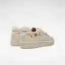 Reebok Zapatos Club C 85 Para Mujer Beige Talla 7 Ref: 100202098