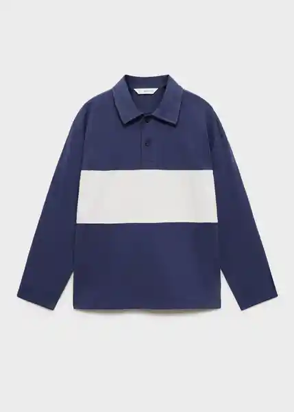 Polo Forehand Navy Talla 06 Niños Mango