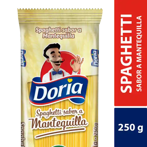 Doria Spaghetti Sabor A Mantequilla