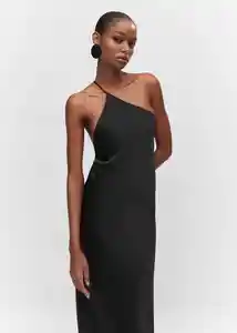 Vestido Kira Negro Talla M Mujer Mango