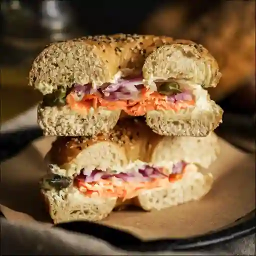 Bagel Co Salmón Ahumado