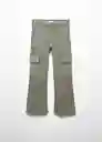 Jean Susana Khaki Talla 13 Niñas Mango