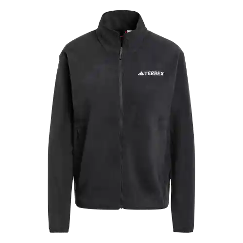 Adidas Chaqueta W Fleece Para Outdoor de Mujer Negro Talla S