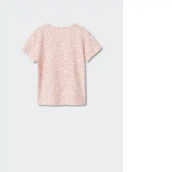 Camiseta Mangofi Rosa Talla 08 Niñas Mango