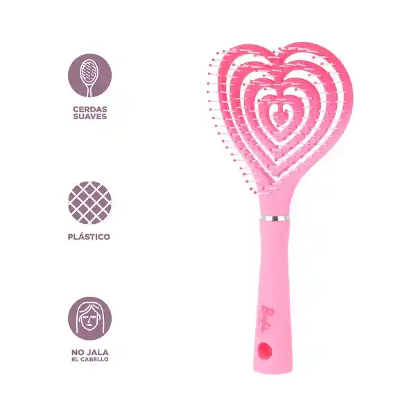 Cepillo de Ventilación Serie Barbie Rosa Miniso