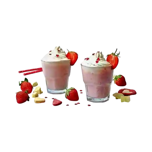 Malteada de Fresa 16 Oz