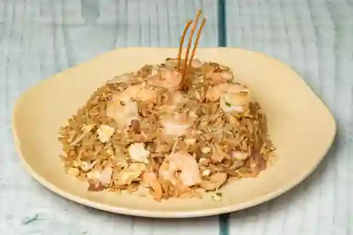 Arroz Chaufa con Camarones