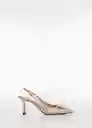 Zapatos Franie Nude Talla 37 Mujer Mango