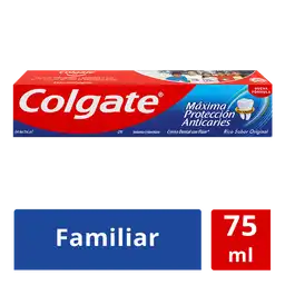 Colgate Crema Dental Máxima Protección Anticaries 75 mL