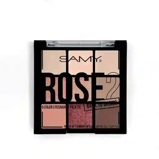 Samy Paleta Sombras 17 Rose 2