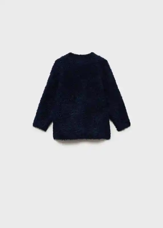 Cardigan Bjornb Navy Talla 66 Niñas Mango