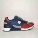 Tenis Zto Fashion Navy Blue Red Talla 7 CL21218 Ducati