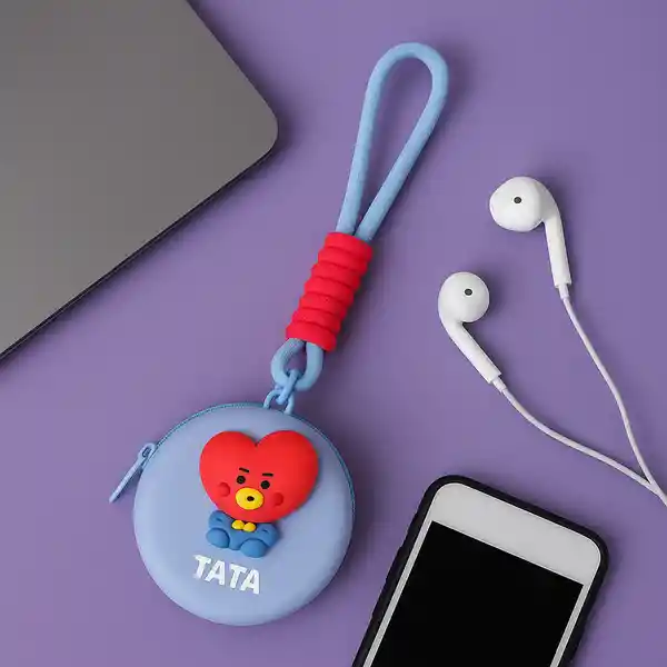 Estuche Protector de Audífonos Baby Tata Serie Bt21 Miniso