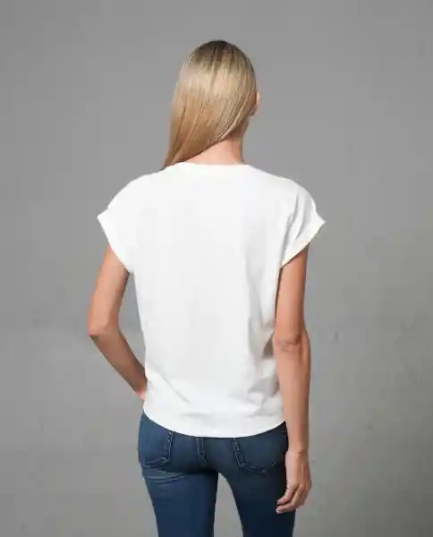 Camiseta Mujer Crudo M 202G100_CRU110107 Rifle