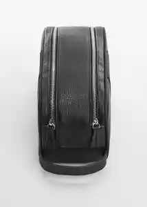 Bolso Toiletxl Negro Talla 99 Hombre Mango
