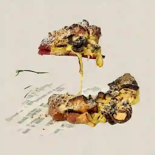 Pizza Violeta de Berenjena