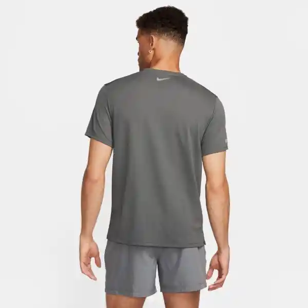 Nike Camiseta Flash Miler Top Para Hombre Gris Talla XL