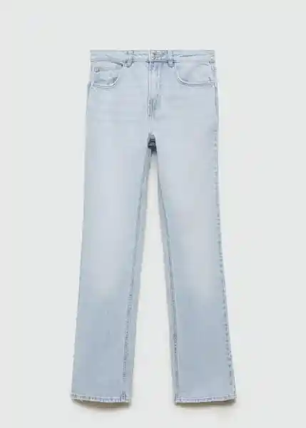 Jean Straight Tejano Claro Talla 18 Niñas Mango