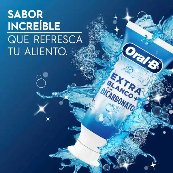 Oral B Crema Dental Extra Blancura Con Bicarbonato