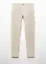 Pantalón Barnal Beige Talla 46 Hombre Mango