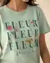 Camiseta Verde Olivo Medio Talla XL 101G101 Esprit