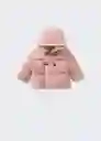 Anorak Copo3 Rosa Pastel Talla 69 Niños Mango