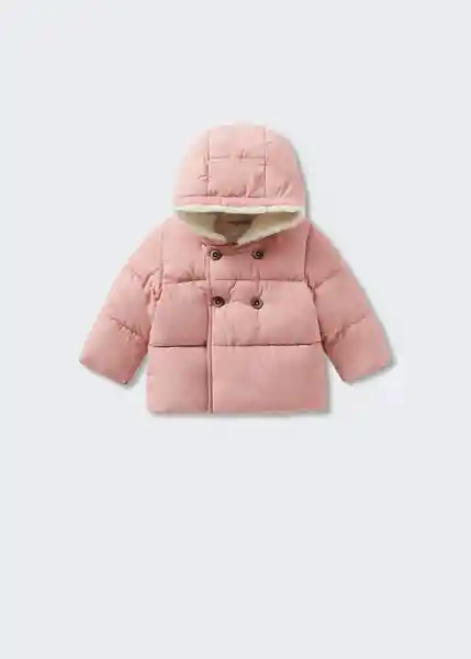 Anorak Copo3 Rosa Pastel Talla 69 Niños Mango