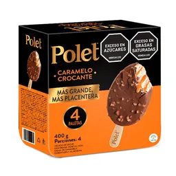 Pack Helado Polet Caramelo Crocante