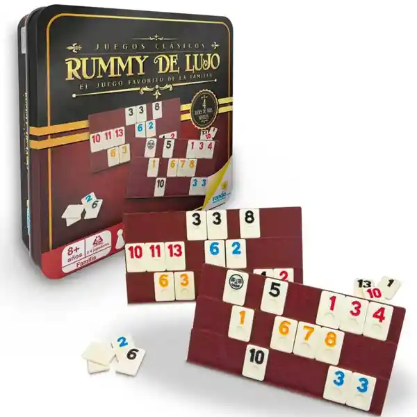 Rummy de Lujo Juego de Mesa