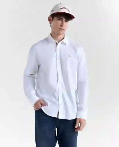 Camisa Hombre Blanco Talla XL 819G501_BLA110601 Americanino
