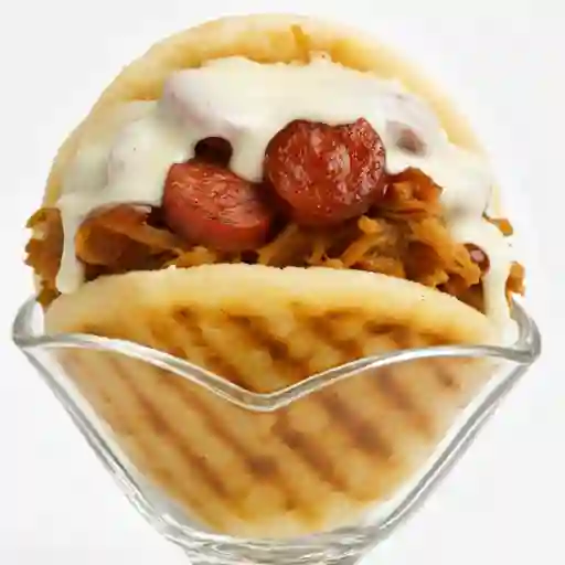 Arepa mixta