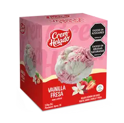 Cream Helado Tradicional Vainilla Fresa 5 L