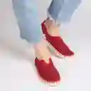 Ilse Jacobsen Tenis Planos Tulip Rojo 36