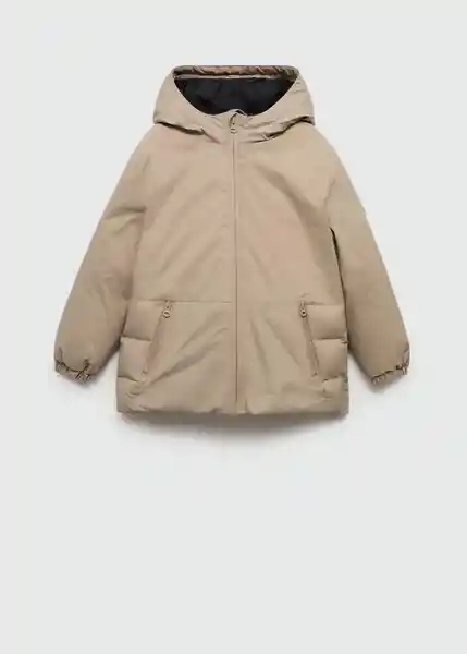 Abrigo Anorak Enzo Topo Talla 08 Niños Mango