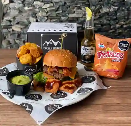 Combo Hamburguesa Mexicana
