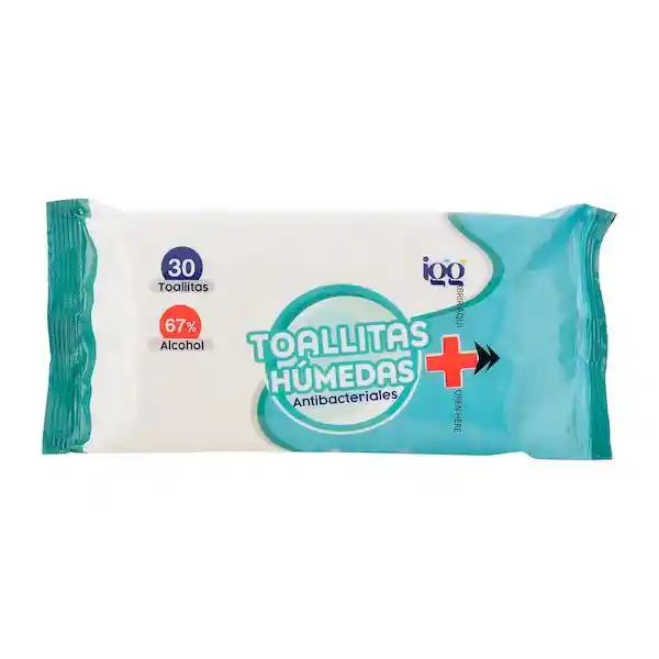 Igg Toalla Antibacterial 67% Alcohol